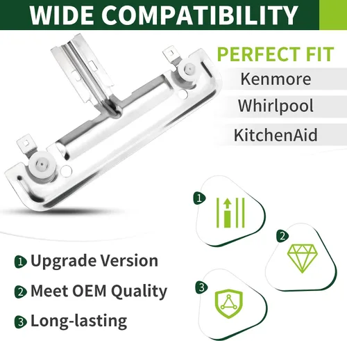 Vista 3 de W10712395 - Estante superior de repuesto para lavavajillas Kenmore Kitchenaid Whirlpool, repuesto W10350375 PS10065979 AP5957560. WDT730PAHZ0