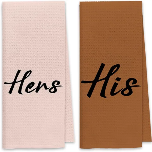 Vista 9 de DIBOR Love Quote - Toallas de baño para él y ella, paño de secado absorbente decorativo de amor, toallas de mano, paños de cocina, paños de cocina