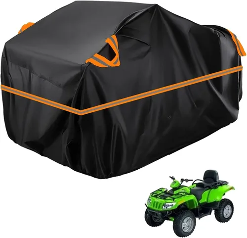 Vista 403 de Cubierta para ATV impermeable compatible con Arctic Cat H1 EFI TRV Cruiser 4x4 2011, cubierta de 210D para vehículos de 4 ruedas, cubierta para quad
