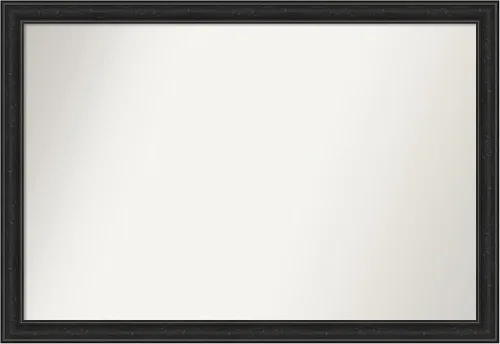 Vista 42 de Amanti Art Espejo personalizado, gran espejo de baño estrecho, espejo de pared o espejo de tocador de baño sobre el fregadero (24 x 24 pulgadas)