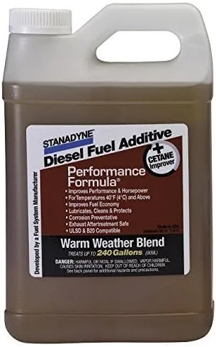 Vista 3 de Stanadyne Fórmula Performance Blend para clima cálido jarra de 1/2 galón 43572