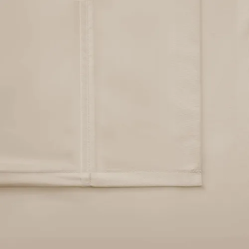 Vista 2 de Vince Camuto 100% algodón percal de 400 hilos, fundas de almohada estándar, color caqui, color liso, 100% algodón, para hombres y mujeres