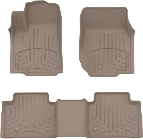 Vista 11 de Weathertech FloorLiner HP Alfombrillas de suelo personalizadas para Jeep Grand Cherokee 4xe - 1ª y 2ª fila (4416961-4417822IM), negro