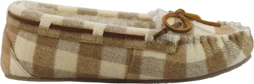 Vista 4 de Minnetonka - Pantuflas Cally de pelo sintético para mujer