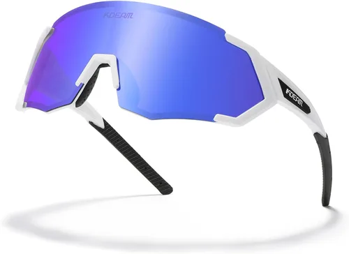 Vista 17 de Gafas de sol polarizadas deportivas para mujeres y hombres, UV400, gafas de ciclismo, béisbol, correr, pesca, al aire libre, resistentes al viento