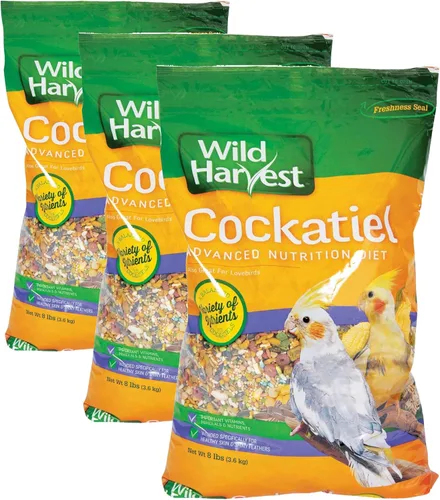 Vista 12 de Wild Harvest Advanced Nutrition - Cacatúa 8 libras, mezcla de semillas, granos y verduras