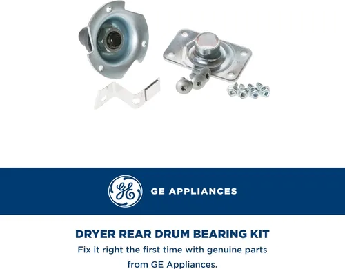 Vista 2 de GE WE25M40 Kit de rodamientos de tambor originales OEM para secadores GE