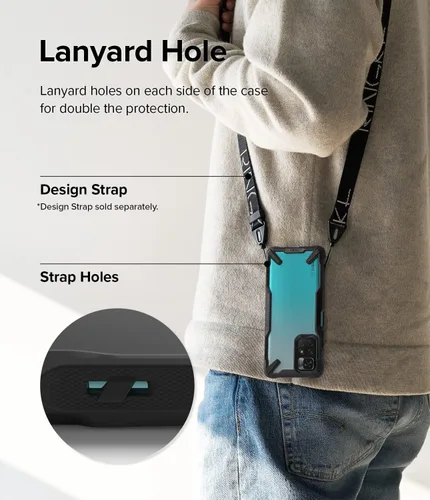 Vista 7 de Ringke Fusion-X - Funda compatible con Xiaomi Note 11T 5G / Poco M4 Pro 5G, parte trasera dura transparente, resistente, a prueba de golpes, TPU