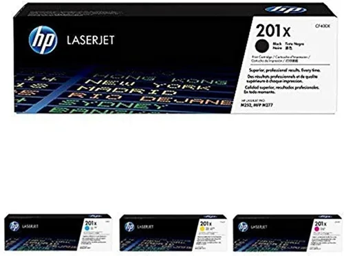 Vista 10 de HP 201X CF400XD Cartuchos de tóner Negro Alto rendimiento, alto rendimiento negro, paquete de 2