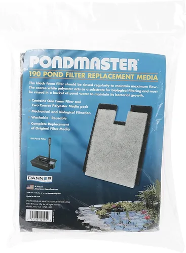 Vista 2 de Danner Pondmaster - Filtros de repuesto de almohadilla de espuma gruesa #12195 (3 paquetes)