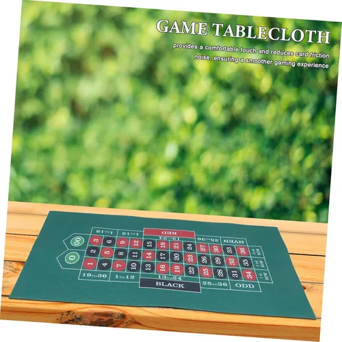 Vista 4 de Double-Sided Game Mat with Felt Surface for and Theme Parties Foldable Design for Easy Storage for Home Gatherings and Game Enthusiasts