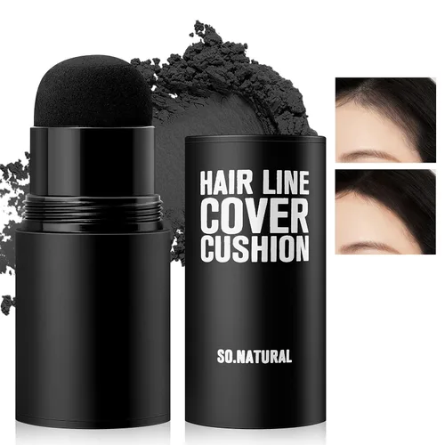 Vista 7 de Boobeen Barra de polvo de línea capilar para retoque de raíces y sombra de cabello, relleno de línea capilar impermeable para cubrir el cabello 01#