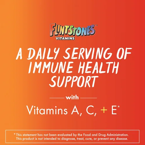 Vista 2 de Comprimidos masticables multivitamínicos completos de Los Picapiedras, para niños, 3, 3