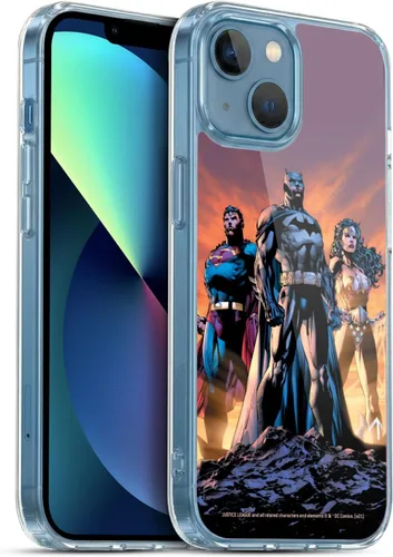Vista 191 de Head Case Designs Funda de gel con licencia oficial de la Liga de la Justicia DC Comics #10 Darkseid War Comic Book Cover