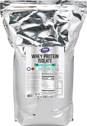 Vista 11 de NOW Sports polvo sin sabor de proteína de suero de leche, 1.2 libras
