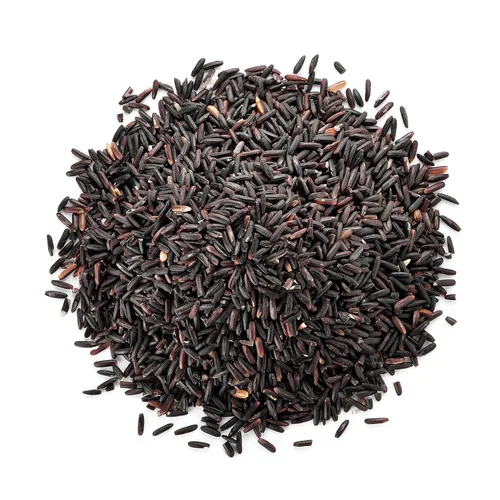 Vista 3 de Food to Live Arroz negro, 1.5 libras de grano entero, arroz de grano medio, kosher, vegano. Sabor a nuez y dulce. Rico en antioxidantes y fibra