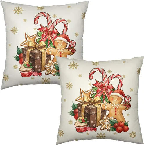 Vista 194 de Juego de 2 fundas de almohada de 16 x 16 pulgadas, diseño patriótico de bandera estadounidense con estrellas para exteriores, estilo casa de campo