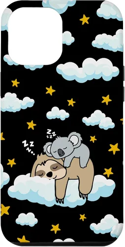 Vista 26 de Funny Sleeping Sloth with Baby Koala Mama Bear Napping Gift Case for iPhone 17