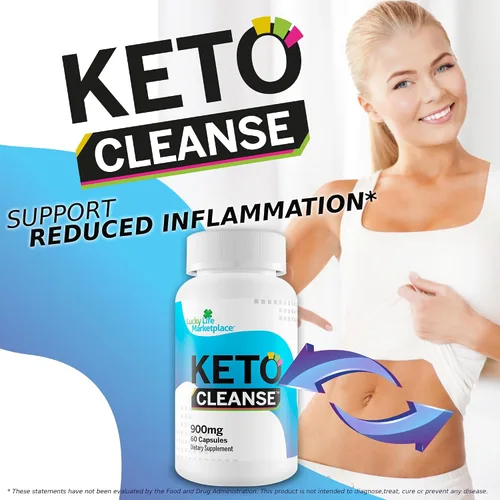 Vista 6 de Keto Cleanse - Nuestro mejor suplemento natural de limpieza Keto - Apoya la reducción de la inflamación y la hinchazón - Promueve la limpieza