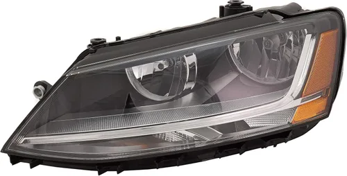 Vista 15 de Garage-Pro Faro lateral del conductor para Volkswagen Passat 1998-2001 halógeno sin bombilla(s) 1998-2001 Estilo Reemplaza# 3B0941017Q