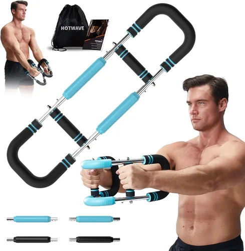 Vista 8 de HOTWAVE Twister Arm Trainer, Adjustable Chest & Arm Exerciser for Men Women, Portable Home Fitness Equipment Kit for Upper Body Muscle Strength
