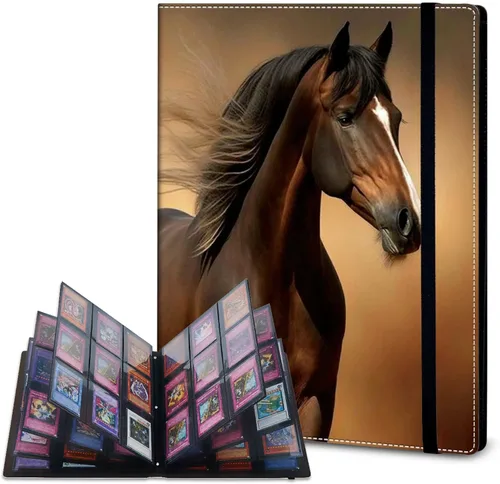 Vista 22 de Rossy Carpeta de tarjetas con 4 bolsillos, carpeta de tarjetas intercambiables, álbum de colección de tarjetas, para 160 tarjetas, carpeta