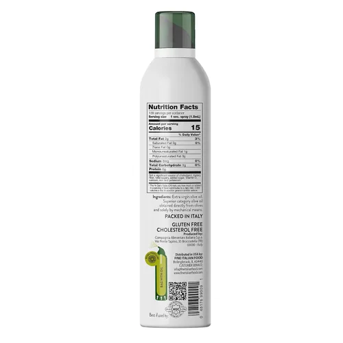 Vista 9 de Mantova Spray de Aceite de Oliva Virgen Extra con Sabor a Cúrcuma, spray de cocina saludable para el corazón perfecto para ensaladas, salsas