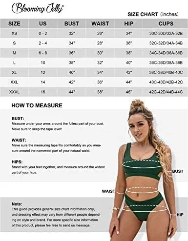 Vista 6 de Blooming Jelly Conjunto de bikini de cintura alta para mujer, traje de baño de dos piezas con nudo de lazo