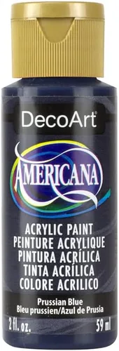 Vista 19 de DecoArt Pintura acrílica Americana, 2 onzas, azul Bahaman (DA255-3)