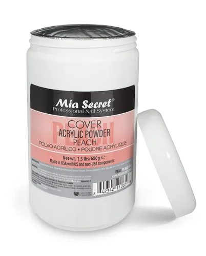 Vista 3 de Mia Secret Polvos acrílicos (melocotón)