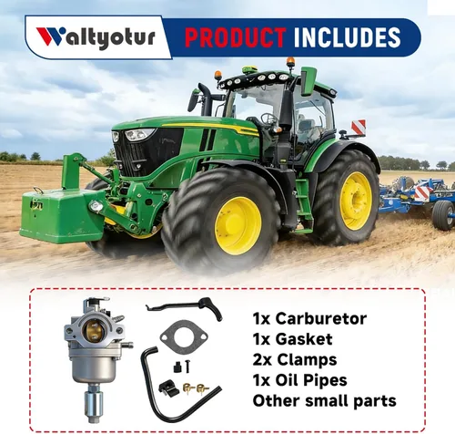 Vista 7 de waltyotur Repuesto de carburador para John Deere MIA11491 L100 L105 105 D100 D105 D110 LA115 LA125 17.5-19.5HP y 1642HS 1742HS S1742 Tractor