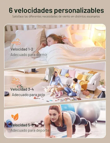 Vista 7 de Ohniyou Ventilador de techo de perfil bajo de 52 pulgadas, sin luz, para Blanco