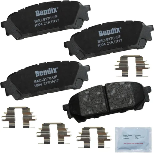 Vista 125 de Bendix Priority1 CFC154 - Juego de pastillas de freno de disco para Avanti II, Century, LeSabre, Regal, Riviera, chasis comercial, DeVille