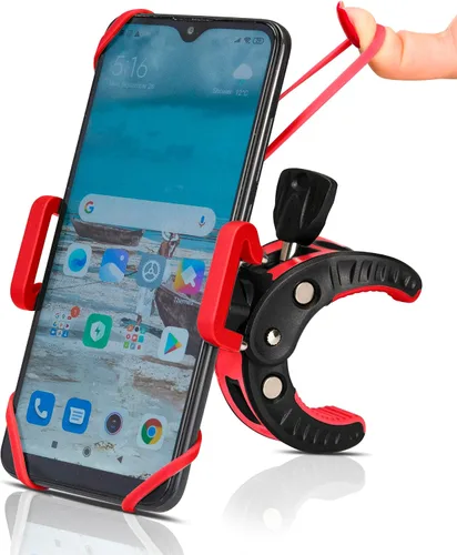 Vista 9 de Soporte para teléfono para cochecito de bebé, carrito de compras, carrito de golf, carrito de empuje, soporte de teléfono para bicicleta