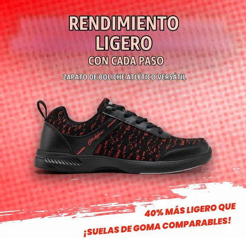 Vista 2 de KR Strikeforce Flyer Mesh Lite Mens Athletic Bowling Shoe with a #8 Slide Pad on Both Shoes for Right or Left Handed Bowlers