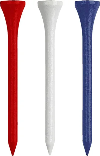 Vista 13 de Izzo Wood Golf Tees (200 Pack)