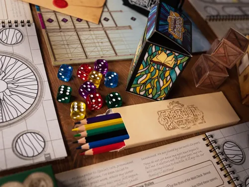 Vista 5 de Sagrada Artisans - Un juego de estrategia basado en el galardonado juego de mesa, Sagrada! Juego de mesa familiar para niños y adultos A partir