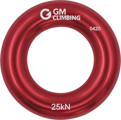 Vista 15 de GM CLIMBING Rappel Ring 25kN para escalada en roca Arborist Rescue Slackline Hammock
