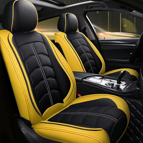 Vista 16 de Funda de asiento de automóvil para Mini Cooper 2002-2012, duradera, resistente al desgaste, impermeable, transpirable, sin olor, accesorios para Rojo