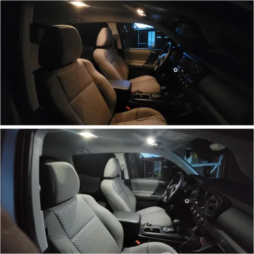 Vista 5 de 12 piezas de bombillas de luz interior LED blancas para Chevy Silverado/GMC Sierra 1999 2000 2001 2002 2003 2004 2005 2006 Bombillas LED blancas