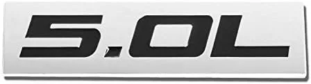 Vista 43 de 1.5L Negro/Cromo Aleación de Aluminio Auto Maletero Puerta Guardabarros Parachoques Insignia Calcomanía Emblema Cinta Adhesiva Pegatina
