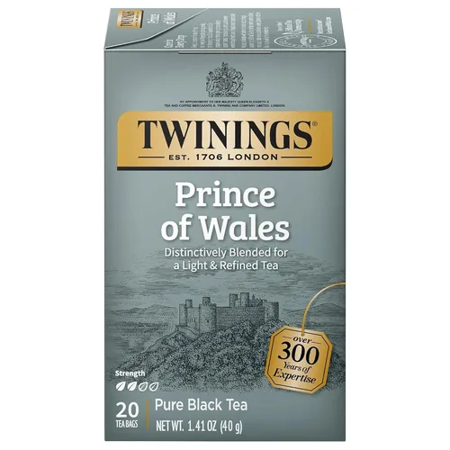 Vista 141 de Twinings Bolsas de té negro Blackcurrant Breeze envueltas individualmente, 20 unidades (paquete de 1), dulce, sabor picante, con cafeína, disfruta