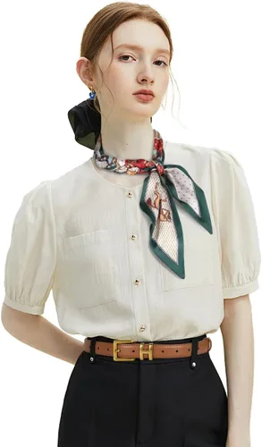 Vista 140 de Cinturón de cuero clásico con hebilla de metal para mujer con vestido de jeans