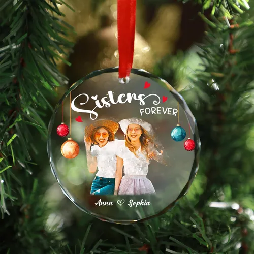 Vista 15 de Adorno de Primera Navidad Personalizado para Bebés 2025 Niña, Primeros Regalos para Bebé 02 B6