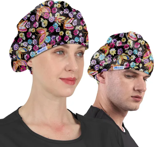 Vista 88 de GUOER Sombrero Bouffant Gorra Talla única Multicolor