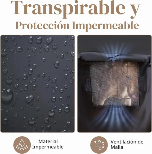 Vista 6 de Funda para jaula de perro de 36 pulgadas, con bolsa de almacenamiento