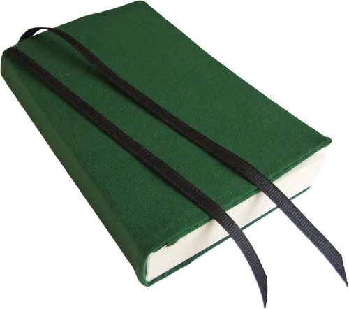 Vista 10 de Fundas de libro pequeñas de 4 pulgadas para libros de tapa blanda o tapas duras, 4 x 6, funda de tela elástica negra, funda de libro de bolsillo