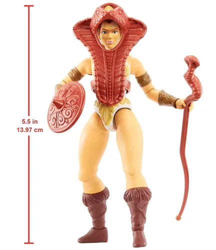 Vista 7 de Figuritas de acción Masters of The Universe Origins 14 cm, figuras de batalla para contar historias y vitrina, regalo para coleccionistas de 6-10