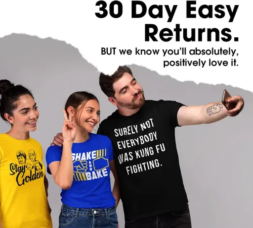Vista 8 de Camiseta unisex con texto en inglés We are Never Getting Back Together Like Ever