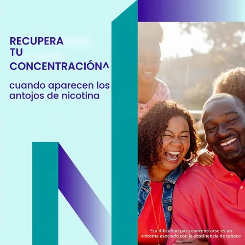 Vista 7 de Nicorette 4 mg de goma de mascar de nicotina para ayudar a dejar de fumar con el programa de apoyo conductual - Ayuda para dejar de fumar con sabor